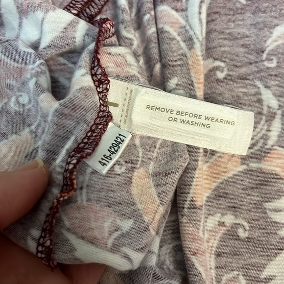 Loft Midi Sleeveless Multi Floral Dress Women’s M - Picture 13 of 14